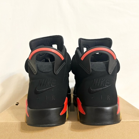 Jordan 6 Retro Infrared size 9 384664-060 2019 PRE-OWNED - Picture 5 of 12